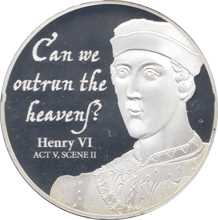 2016 SILVER PROOF TWO DOLLARS COOK ISLANDS HENRY VI - SILVER WORLD COINS - Cambridgeshire Coins