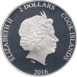 2016 SILVER PROOF TWO DOLLARS COOK ISLANDS HENRY VI - SILVER WORLD COINS - Cambridgeshire Coins
