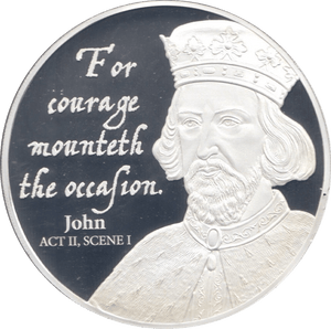 2016 SILVER PROOF TWO DOLLARS COOK ISLANDS JOHN - SILVER WORLD COINS - Cambridgeshire Coins