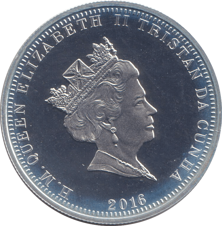 2016 SILVER PROOF TWO POUNDS TRISTAN DA CUNHA - £2 Silver Proof - Cambridgeshire Coins