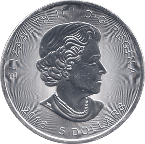 2016 SILVER SUPERMAN FIVE DOLLARS CANADA - SILVER 1 oz COINS - Cambridgeshire Coins