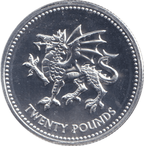 2016 SILVER TWENTY POUND ( BU ) - SILVER WORLD COINS - Cambridgeshire Coins