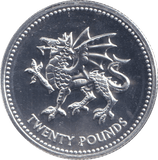 2016 SILVER TWENTY POUND ( BU ) - SILVER WORLD COINS - Cambridgeshire Coins