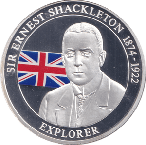 2016 SIR ERNEST SHACKLETON COIN F225 - WORLD COINS - Cambridgeshire Coins