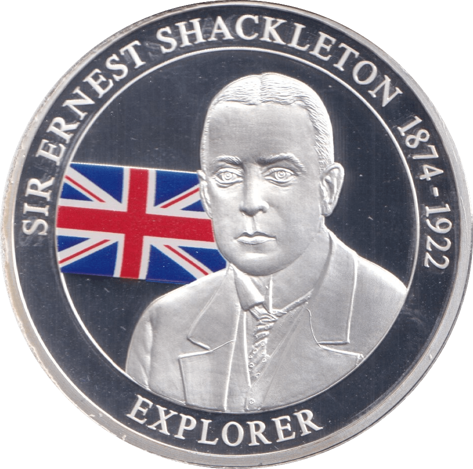 2016 SIR ERNEST SHACKLETON COIN F225 - WORLD COINS - Cambridgeshire Coins