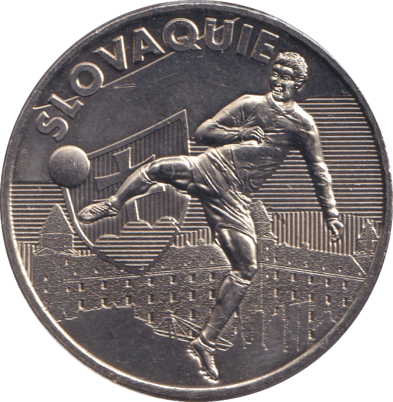 2016 SLOVAKIA EUROS MEDALLION - WORLD COINS - Cambridgeshire Coins