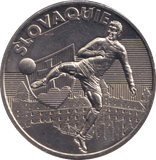 2016 SLOVAKIA EUROS MEDALLION - WORLD COINS - Cambridgeshire Coins