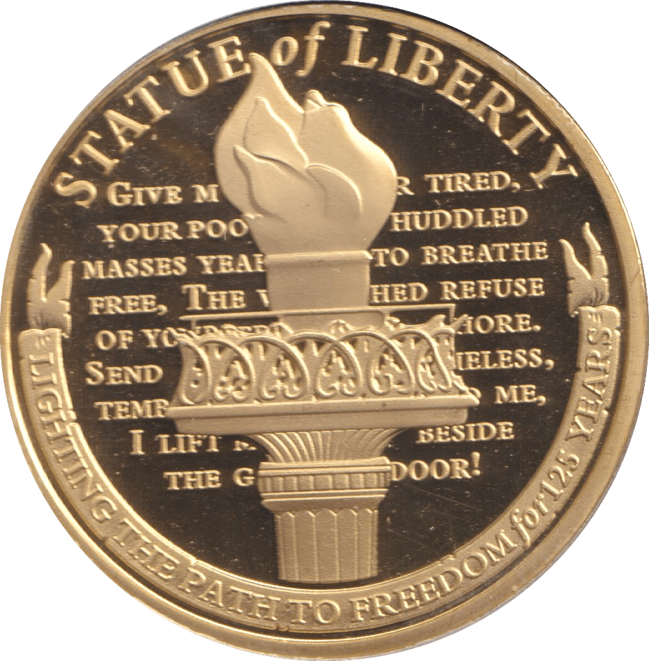 2016 STATUE OF LIBERTY MEDALLION USA - WORLD COINS - Cambridgeshire Coins