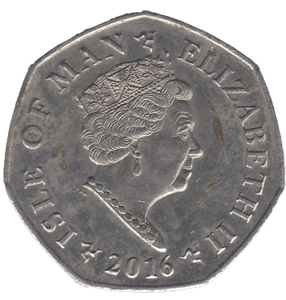 2016 TT LEGEND 50P ISLE OF MAN - 50P REGIONAL ISSUES - Cambridgeshire Coins