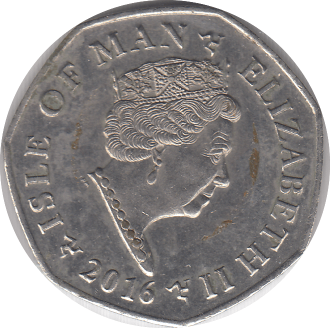 2016 TT LEGEND 50P - WORLD COINS - Cambridgeshire Coins