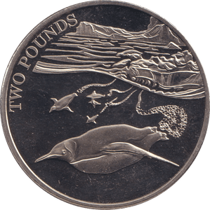 2016 TWO POUNDS EMPEROR PENGUIN BRITISH ANTARCTIC TERRITORY - WORLD COINS - Cambridgeshire Coins