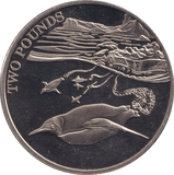 2016 TWO POUNDS EMPEROR PENGUIN BRITISH ANTARCTIC TERRITORY - WORLD COINS - Cambridgeshire Coins