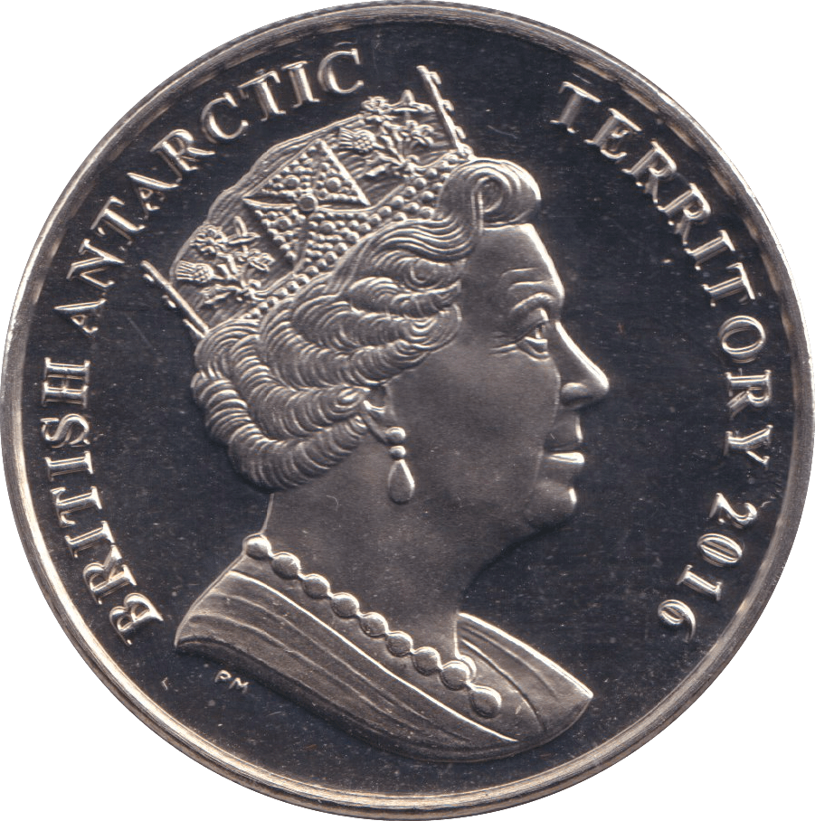 2016 TWO POUNDS EMPEROR PENGUIN BRITISH ANTARCTIC TERRITORY - WORLD COINS - Cambridgeshire Coins
