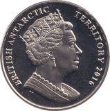 2016 TWO POUNDS EMPEROR PENGUIN BRITISH ANTARCTIC TERRITORY - WORLD COINS - Cambridgeshire Coins