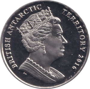 2016 TWO POUNDS HM QUEEN ELIZABETH II BRITISH ANTARCTIC TERRITORY - WORLD COINS - Cambridgeshire Coins