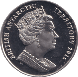 2016 TWO POUNDS HM QUEEN ELIZABETH II BRITISH ANTARCTIC TERRITORY - WORLD COINS - Cambridgeshire Coins