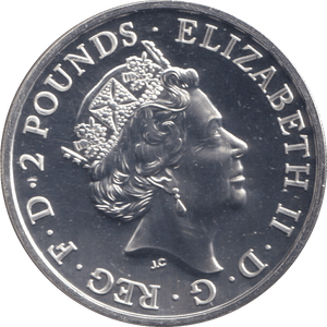 2016 TWO POUNDS SILVER PROOF YEAR OF THE MONKEY - WORLD COINS - Cambridgeshire Coins