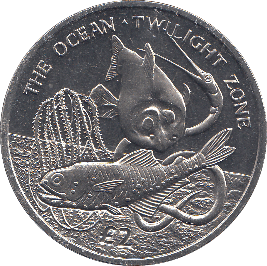 2016 TWO POUNDS THE OCEAN DAYLIGHT ZONE ( BU ) - WORLD COINS - Cambridgeshire Coins