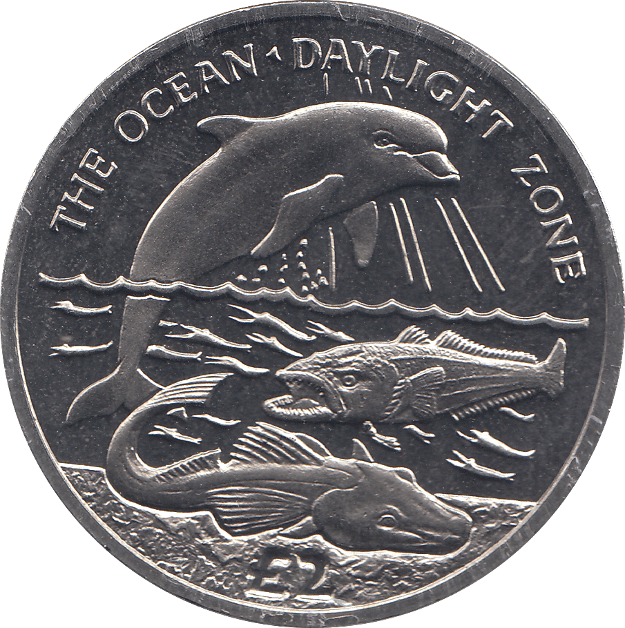 2016 TWO POUNDS THE OCEAN DAYLIGHT ZONE ( BU ) - WORLD COINS - Cambridgeshire Coins