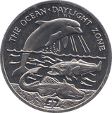 2016 TWO POUNDS THE OCEAN DAYLIGHT ZONE ( BU ) - WORLD COINS - Cambridgeshire Coins