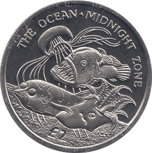 2016 TWO POUNDS THE OCEAN DAYLIGHT ZONE ( BU ) - WORLD COINS - Cambridgeshire Coins