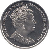 2016 TWO POUNDS THE OCEAN DAYLIGHT ZONE ( BU ) - WORLD COINS - Cambridgeshire Coins