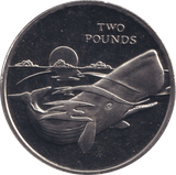2016 TWO POUNDS THE SPERM WHALE BRITISH ANTARCTIC TERRITORY - WORLD COINS - Cambridgeshire Coins