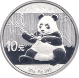 2017 1 OZ SILVER 10 YUAN CHINA - WORLD COINS - Cambridgeshire Coins
