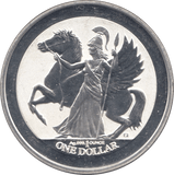 2017 1OZ BRITISH VIRGIN ISLANDS .999 SILVER COIN BU - SILVER WORLD COINS - Cambridgeshire Coins