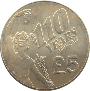 2017 5 POUND COIN 110 YEARS OF TT - WORLD COINS - Cambridgeshire Coins
