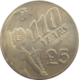 2017 5 POUND COIN 110 YEARS OF TT - WORLD COINS - Cambridgeshire Coins