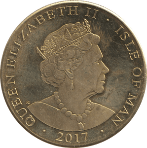 2017 5 POUNDS ISLE OF MAN - WORLD COINS - Cambridgeshire Coins