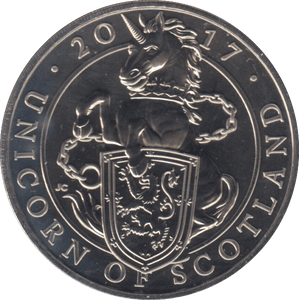 2017 £5 UNICORN OF SCOTLAND ( BU ) - WORLD COINS - Cambridgeshire Coins