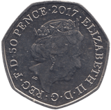 2017 50P BENJAMIN BUNNY COLOURED ( BU ) - BEATRIX POTTER 50P - Cambridgeshire Coins