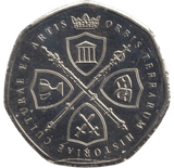 2017 50P SHAPED COIN PARATROOPER - 1ST AIRBORNE DIVISION - 50P SHAPED COIN - Cambridgeshire Coins