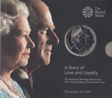 2017 BRILLIANT UNCIRCULATED £5 COIN PRESENTATION PACK LOVE AND LOYALTY - £5 BU PACK - Cambridgeshire Coins