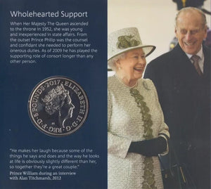 2017 BRILLIANT UNCIRCULATED £5 COIN PRESENTATION PACK PRINCE PHILIP - £5 BU PACK - Cambridgeshire Coins