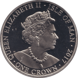2017 BU CROWN 70TH WEDDING ANNIVERSARY - WORLD COINS - Cambridgeshire Coins