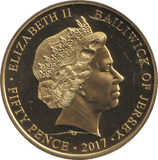 2017 BU FIFTY PENCE BAILIWICK OF JERSEY - WORLD COINS - Cambridgeshire Coins