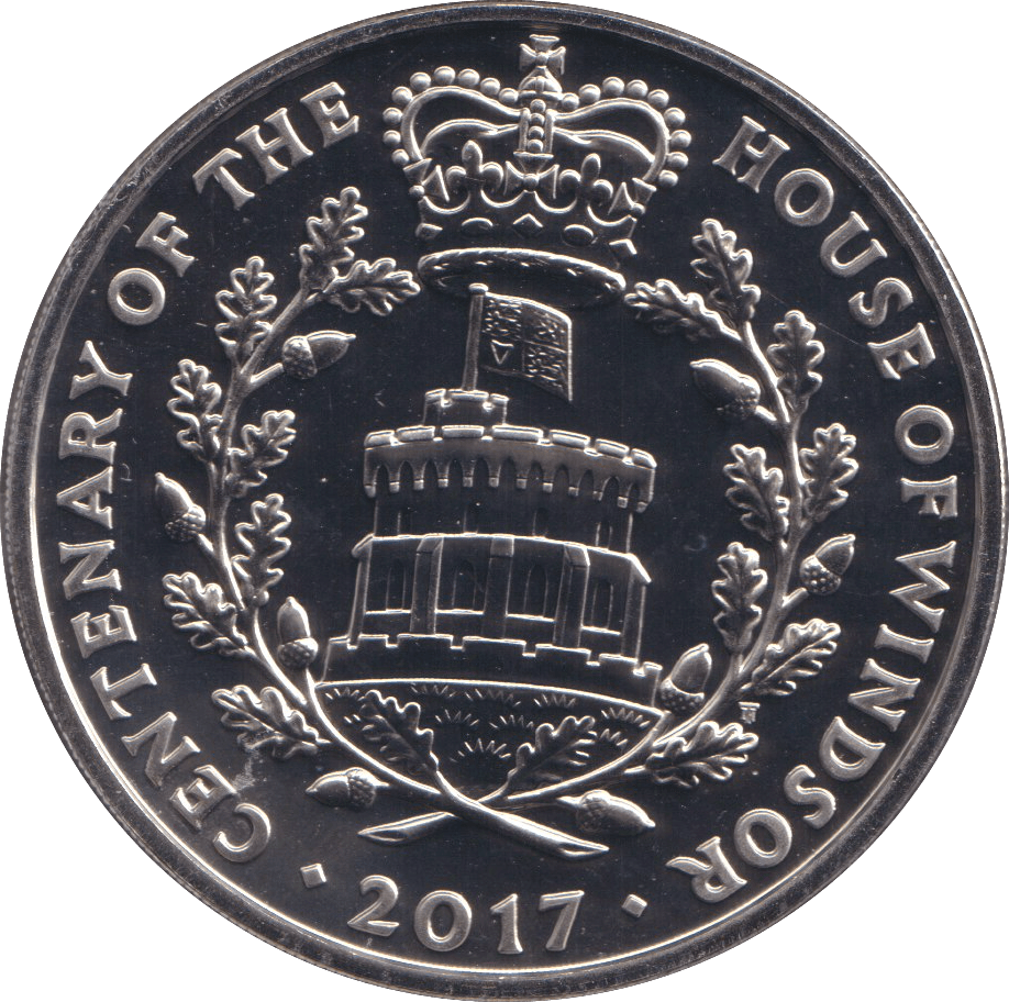 2017 BU FIVE POUNDS HOUSE OF WINDSOR - WORLD COINS - Cambridgeshire Coins