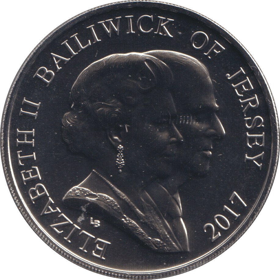 2017 BU FIVE POUNDS PLATINUM WEDDING - WORLD COINS - Cambridgeshire Coins