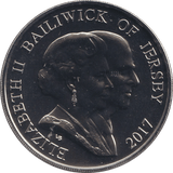 2017 BU FIVE POUNDS PLATINUM WEDDING - WORLD COINS - Cambridgeshire Coins