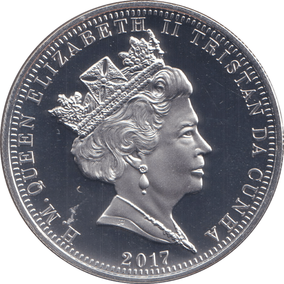 2017 BU FIVE POUNDS QUEEN 65TH ANNIVERSARY - WORLD COINS - Cambridgeshire Coins