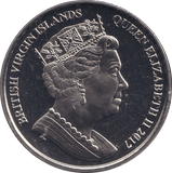 2017 BU ONE DOLLAR BRITISH VIRGIN ISLANDS - WORLD COINS - Cambridgeshire Coins