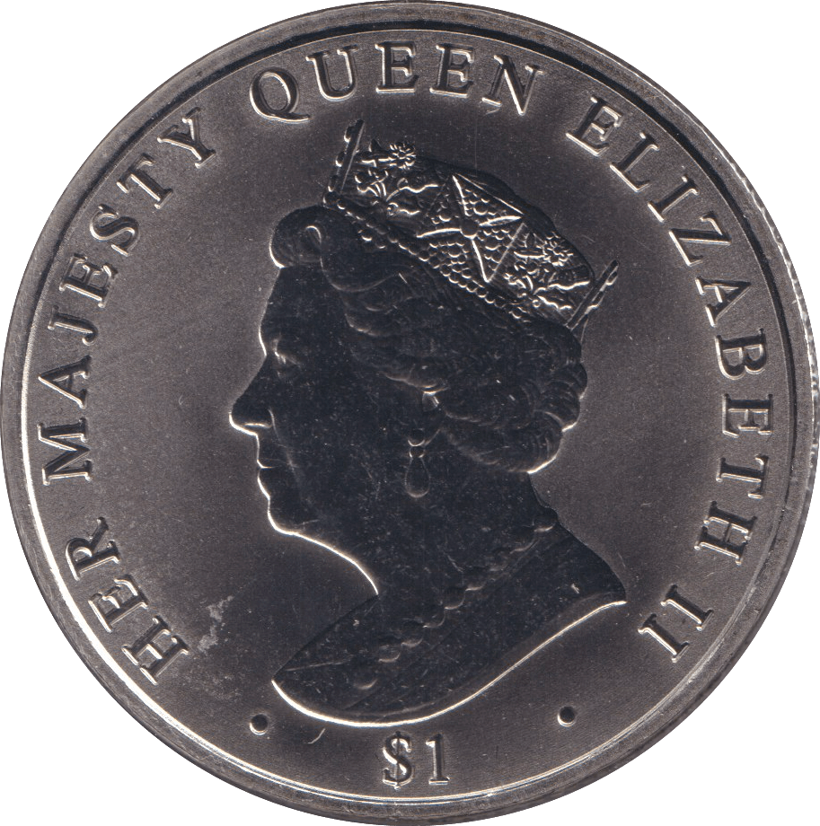 2017 BU ONE DOLLAR BRITISH VIRGIN ISLANDS - WORLD COINS - Cambridgeshire Coins