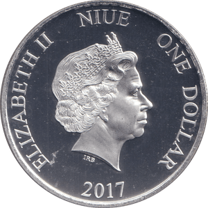 2017 BU ONE DOLLAR FAITH AND TRUTH - WORLD COINS - Cambridgeshire Coins