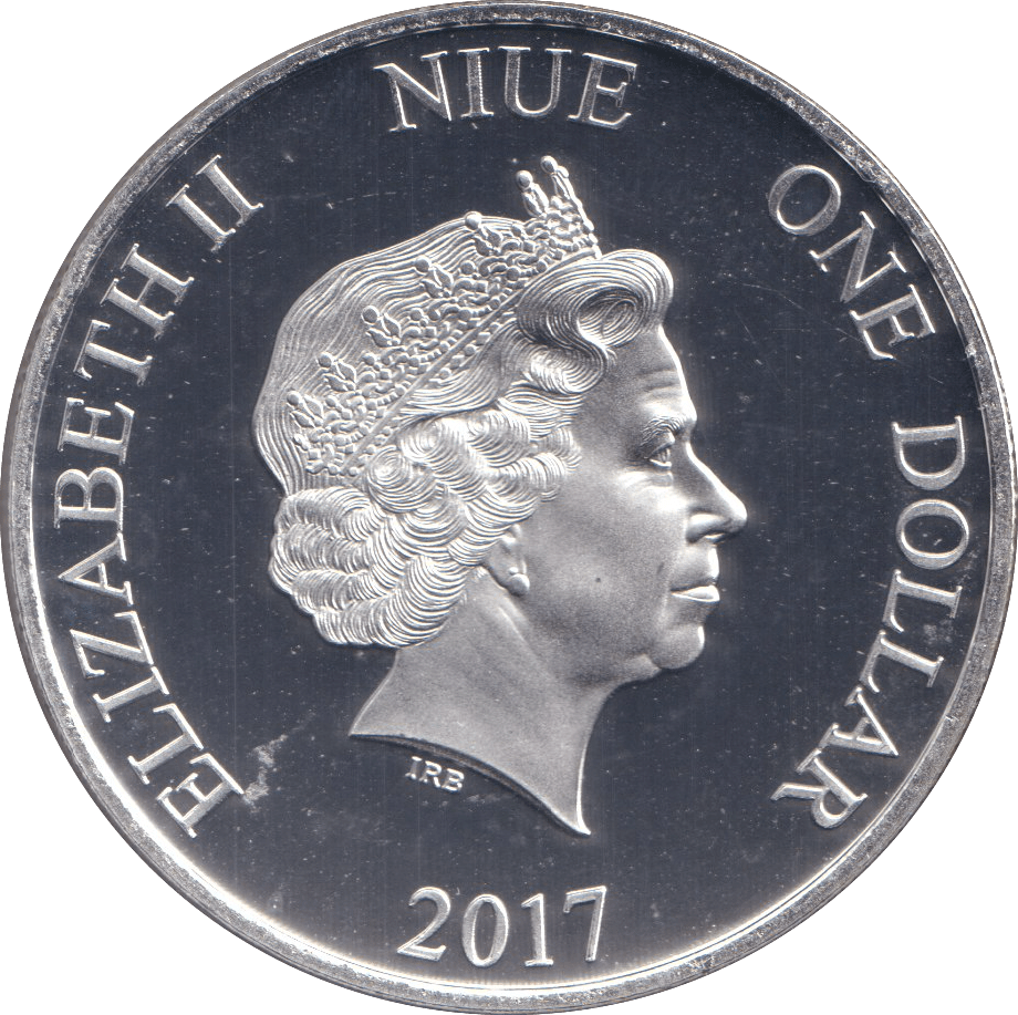 2017 BU ONE DOLLAR FAITH AND TRUTH - WORLD COINS - Cambridgeshire Coins