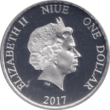 2017 BU ONE DOLLAR FAITH AND TRUTH - WORLD COINS - Cambridgeshire Coins