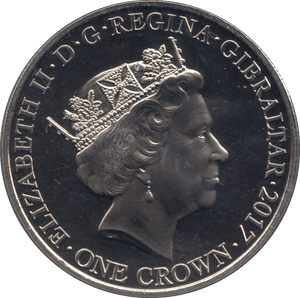 2017 CROWN 70TH ANNIVERSARY - WORLD COINS - Cambridgeshire Coins