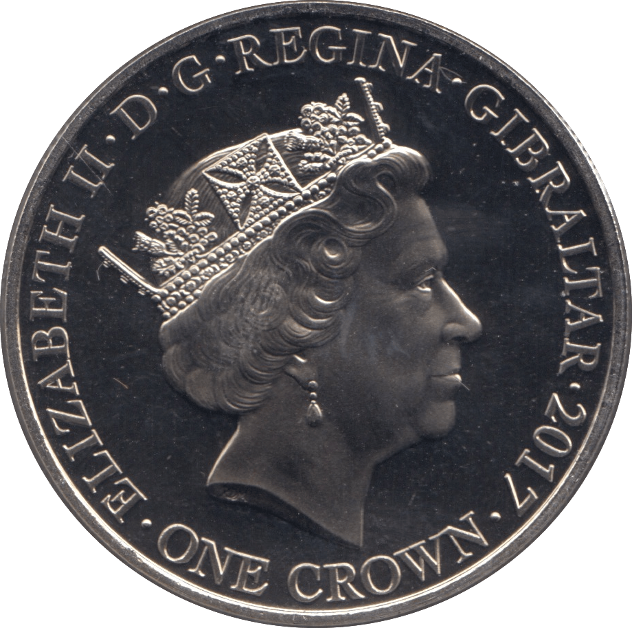 2017 CROWN 70TH ANNIVERSARY - WORLD COINS - Cambridgeshire Coins